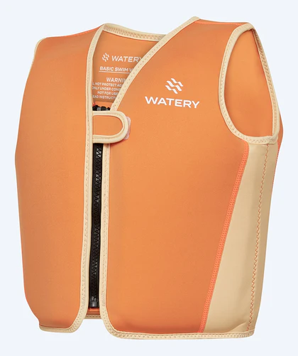 Watery Basic Swim Vest Orange