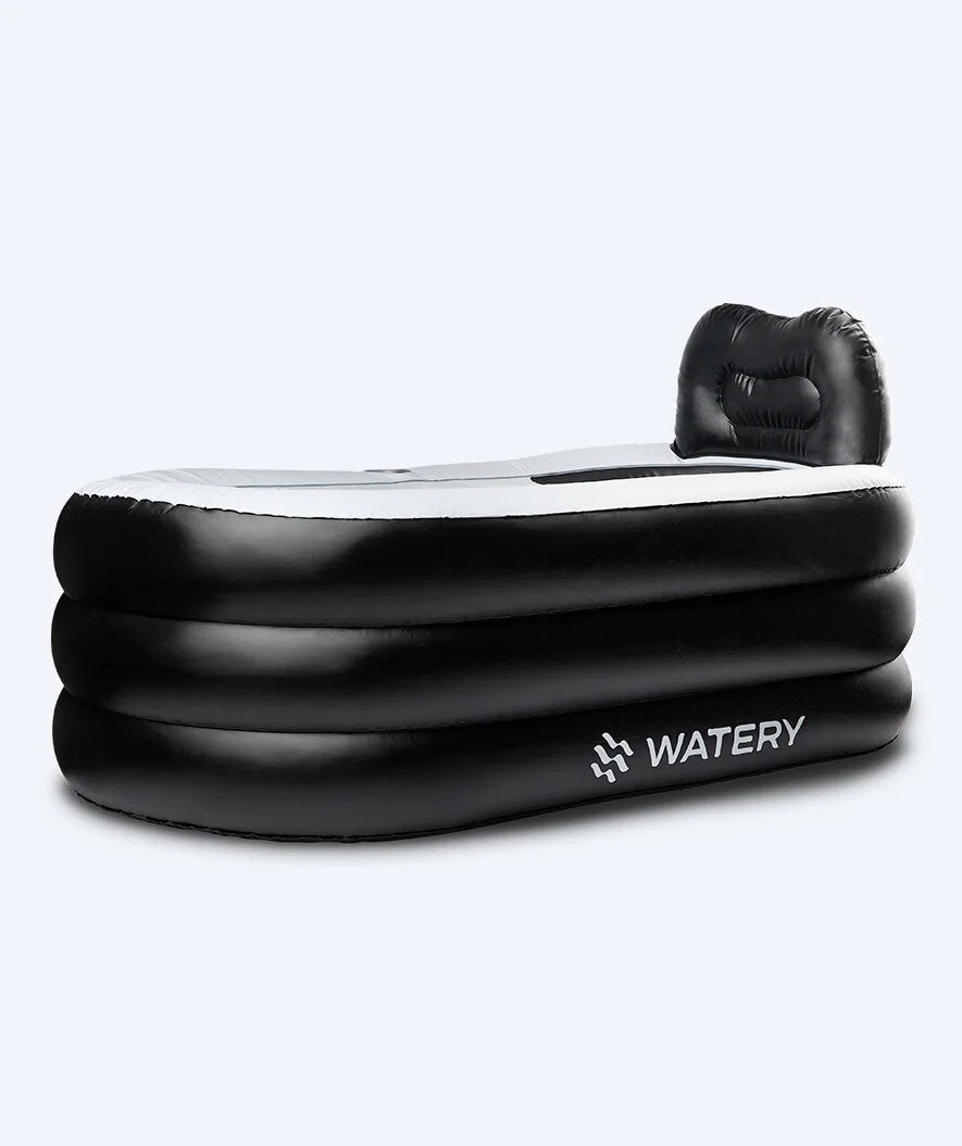 Watery Inflatable Bathtub - Seal Real in Black