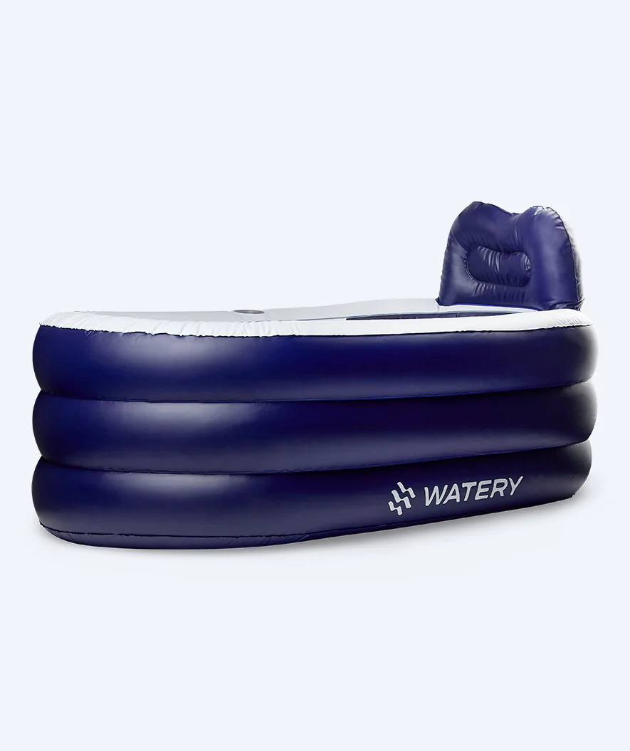 Watery inflatable bathtub - Seal Real - dark blue